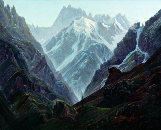 Kasper David Friedrich, "Haute Montagne", 1824