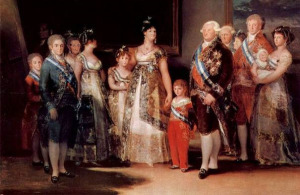"La famille de Charles IV" (Goya, 1800)