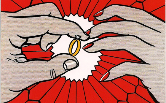 "The Ring", Roy Lichtenstein, 1962