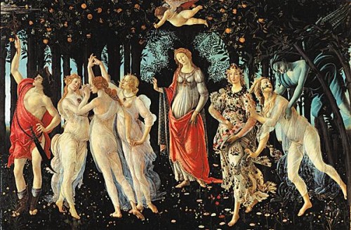 Botticelli, Le Printemps, 1478-1482