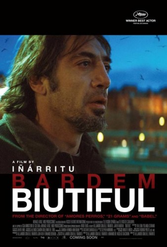 "Biutiful", drame hispano-mexicain d’Alejandro González Iñárritu, sorti en 2010. Avec Javier Bardem,  Maricel Alvarez et Eduard  Fernández.