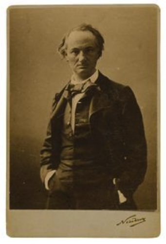 Baudelaire par Nadar, 1855