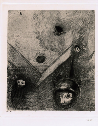 Les Fleurs du mal interprétées par Odilon Redon, 1890 « Sur le fond de mes nuits, Dieu, de son doigt savant, dessine un cauchemar multiforme et sans trêve ».