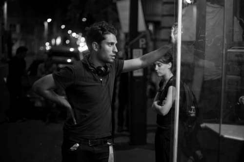 Julien Dara pendant le tournage, © William Oger